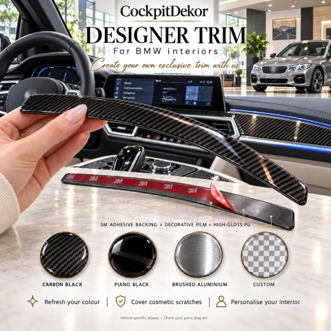 BMW 3L 2025 – Designer Trim – Kit completo per interni