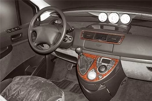 Citroen C8 02.2002 3D Decor de carlinga su interior del coche 4-Partes