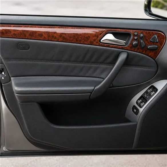 Mercedes C-Class W203 2005+ 3D dashboard trim kit, 13 parts