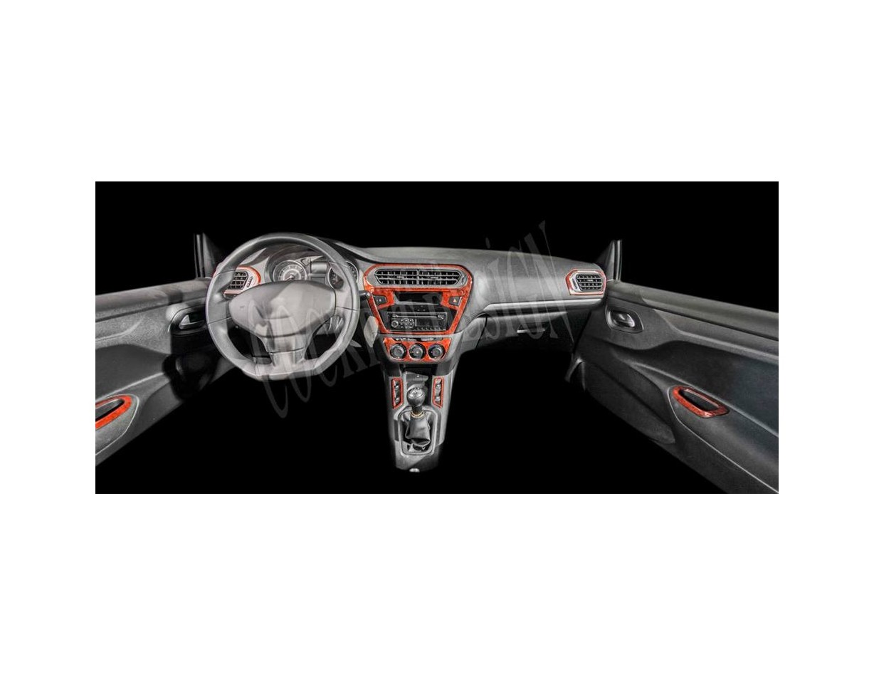 Citroen Elys?e 01.2010 3D Decor de carlinga su interior del coche 12-Partes