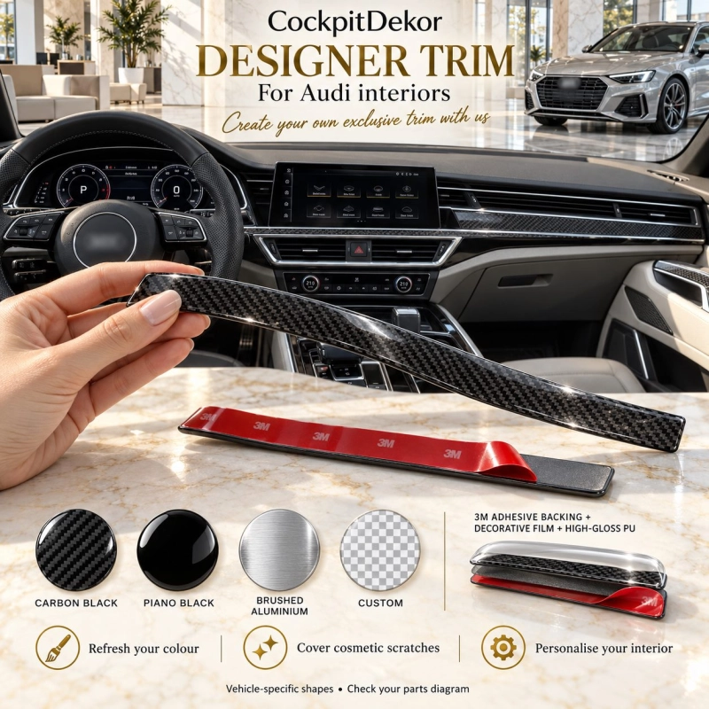 Audi A4 B9 2015 – Designer Trim – Kit completo per interni