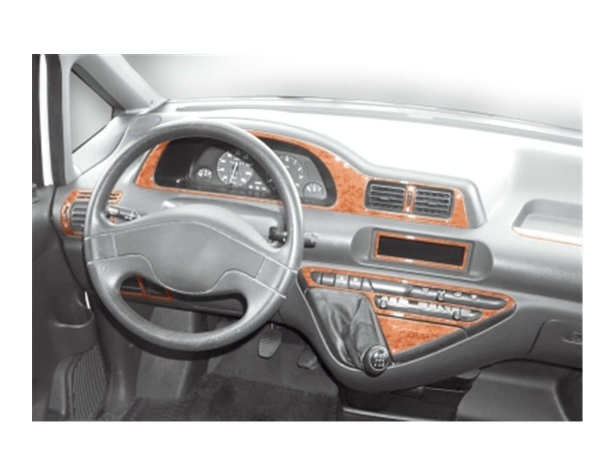 Citroen Jumpy 96-06 Kit la décoration du tableau de bord 9-Pièce - 1 - habillage decor de tableau de bord