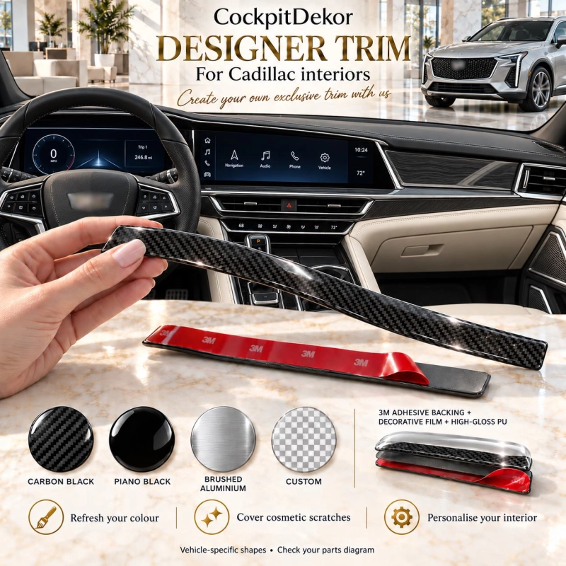 Cadillac Ats L Standard 28T 2014 2016 – Designer Trim – Innenraum-Komplettset