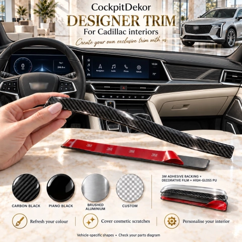 Cadillac Ct6 Basect6 2016 – Designer Trim – Kit completo per interni