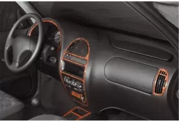 Citroen Saxo 04.96-10.99 3D Decor de carlinga su interior del coche 8-Partes