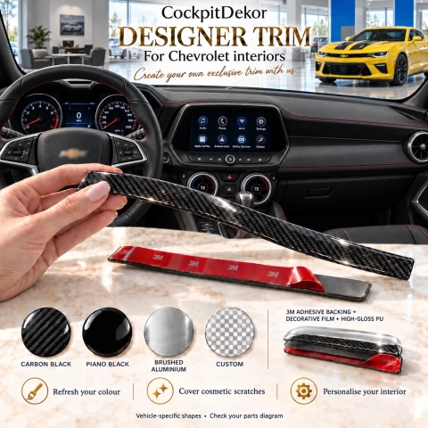 Chevrolet Equinox Plus 2024 – Designer Trim – Kit completo per interni