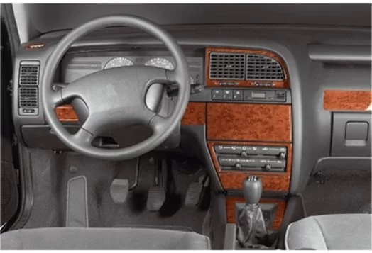 Citroen Xantia II 01.1998 3D Decor de carlinga su interior del coche 18-Partes