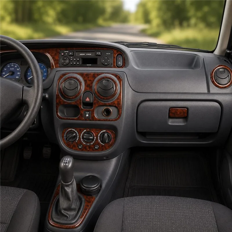 Dacia Solenza 2004+ kit salpicadero 3D, 27 piezas