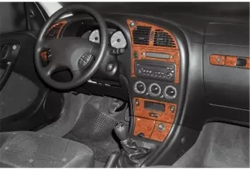 Citroen Xsara II 11.1999 3D Decor de carlinga su interior del coche 18-Partes
