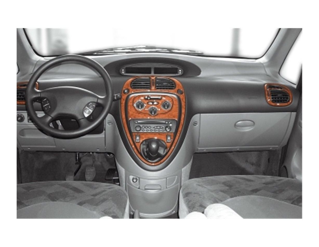 Citroen Xsara Picasso 11.99-09.06 3M 3D Interior Dashboard Trim Kit Dash Trim Dekor 8-Parts