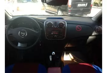 Dacia Dokker 01.2013 3D Inleg dashboard Interieurset aansluitend en pasgemaakt op he 21 -Teile