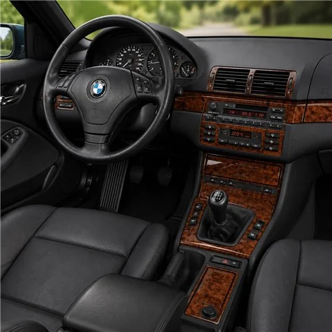 BMW 3 Series E46 1998-2004 kit salpicadero 3D, 25 piezas