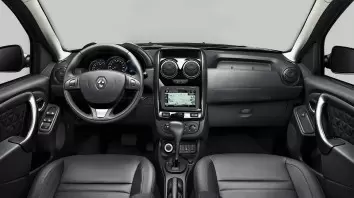 Dacia Duster 01.2013 3D Inleg dashboard Interieurset aansluitend en pasgemaakt op he 13 -Teile