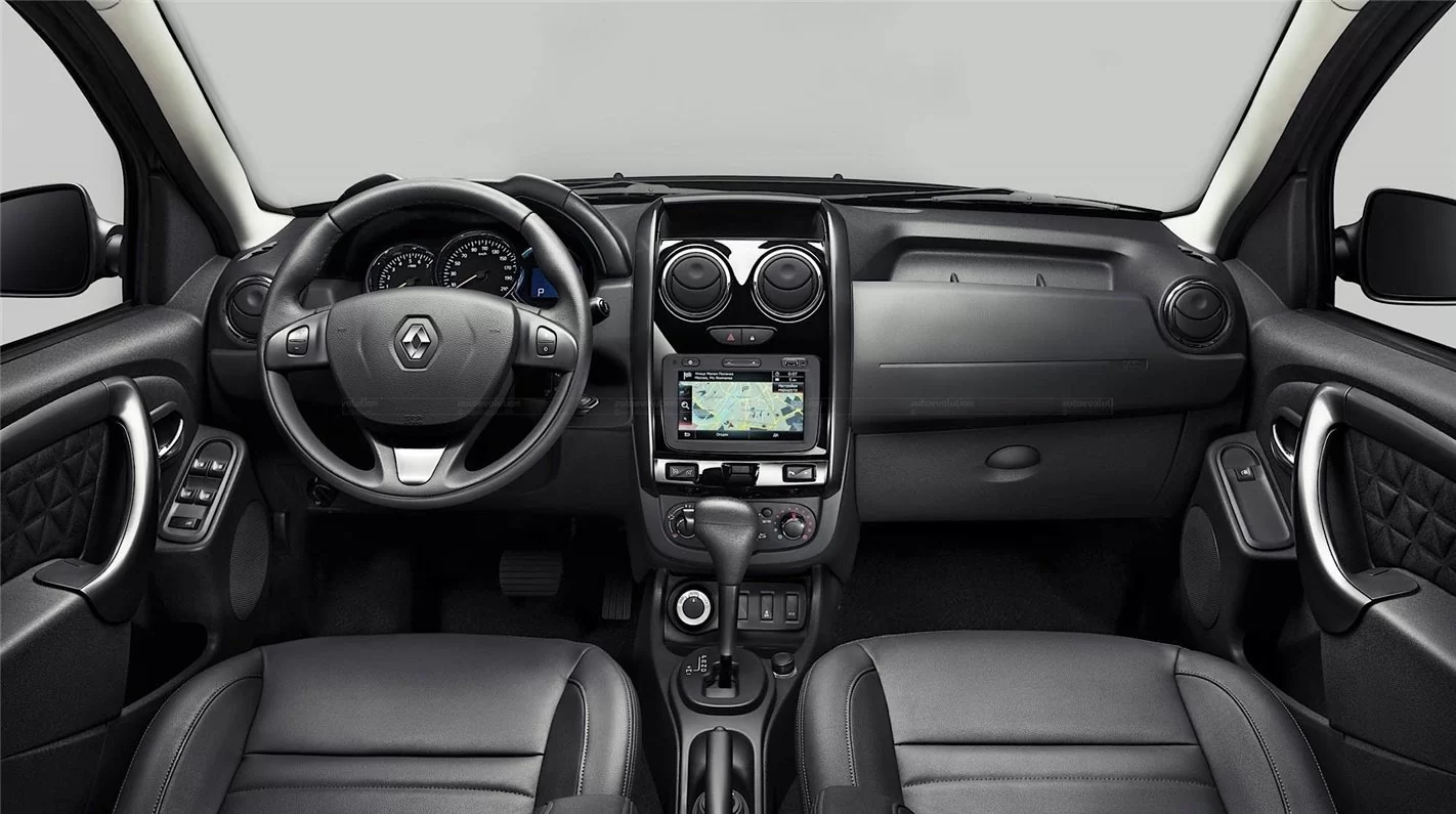 Dacia Duster 01.2013 3D Inleg dashboard Interieurset aansluitend en pasgemaakt op he 13 -Teile