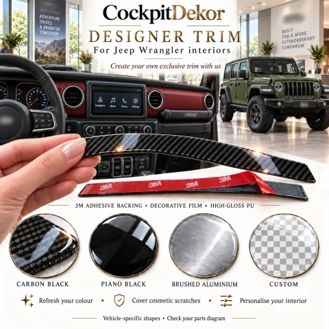 Jeep Commander Sahara 2018 – Designer Trim – Kit completo per interni