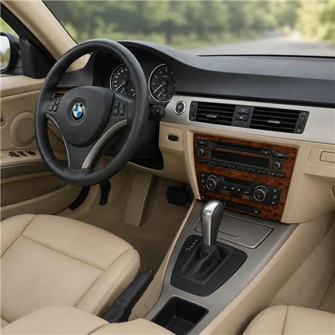 BMW 3 Series E90 2006-2010 3D Armaturenbrett-Dekor-Set, 18 Teile