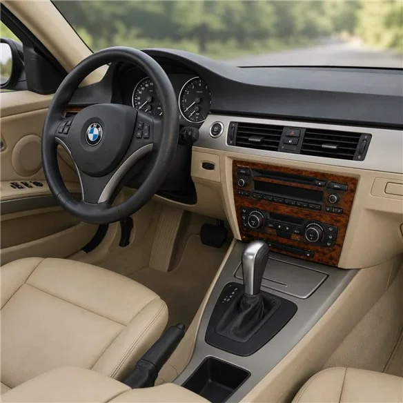 BMW 3 Series E90 2006-2010 3D Armaturenbrett-Dekor-Set, 18 Teile
