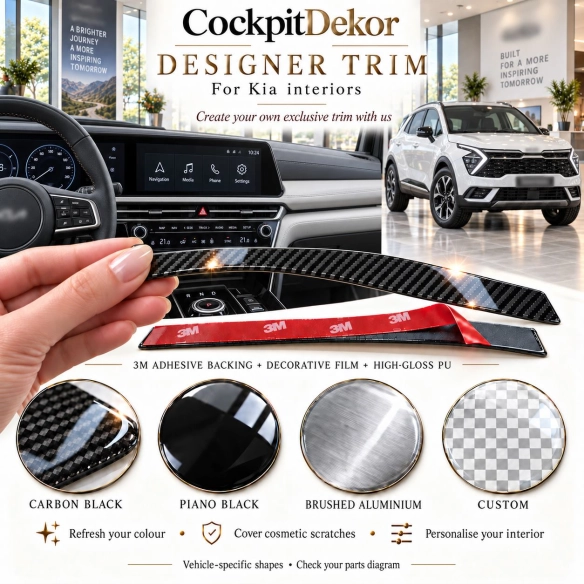 Kia Sportage 2024 – Designer Trim – Kit completo per interni