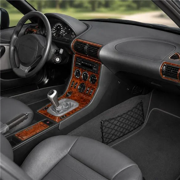 BMW Z3 E36-8 1999+ 3D dashboard sierlijstset, 21 delen
