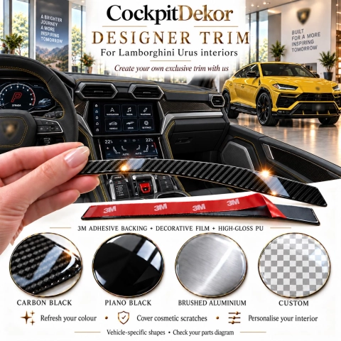 Lamborghini Urus 2018 – Designer Trim – Kit completo per interni