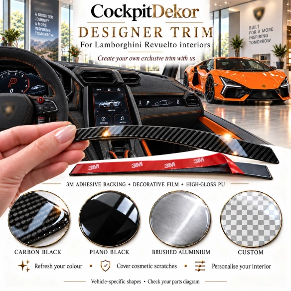 Lamborghini Huracan 2014 – Designer Interior Trim Kit – Full Set