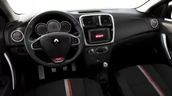Dacia Sandero 01.2010 3D Inleg dashboard Interieurset aansluitend en pasgemaakt op he 22 -Teile