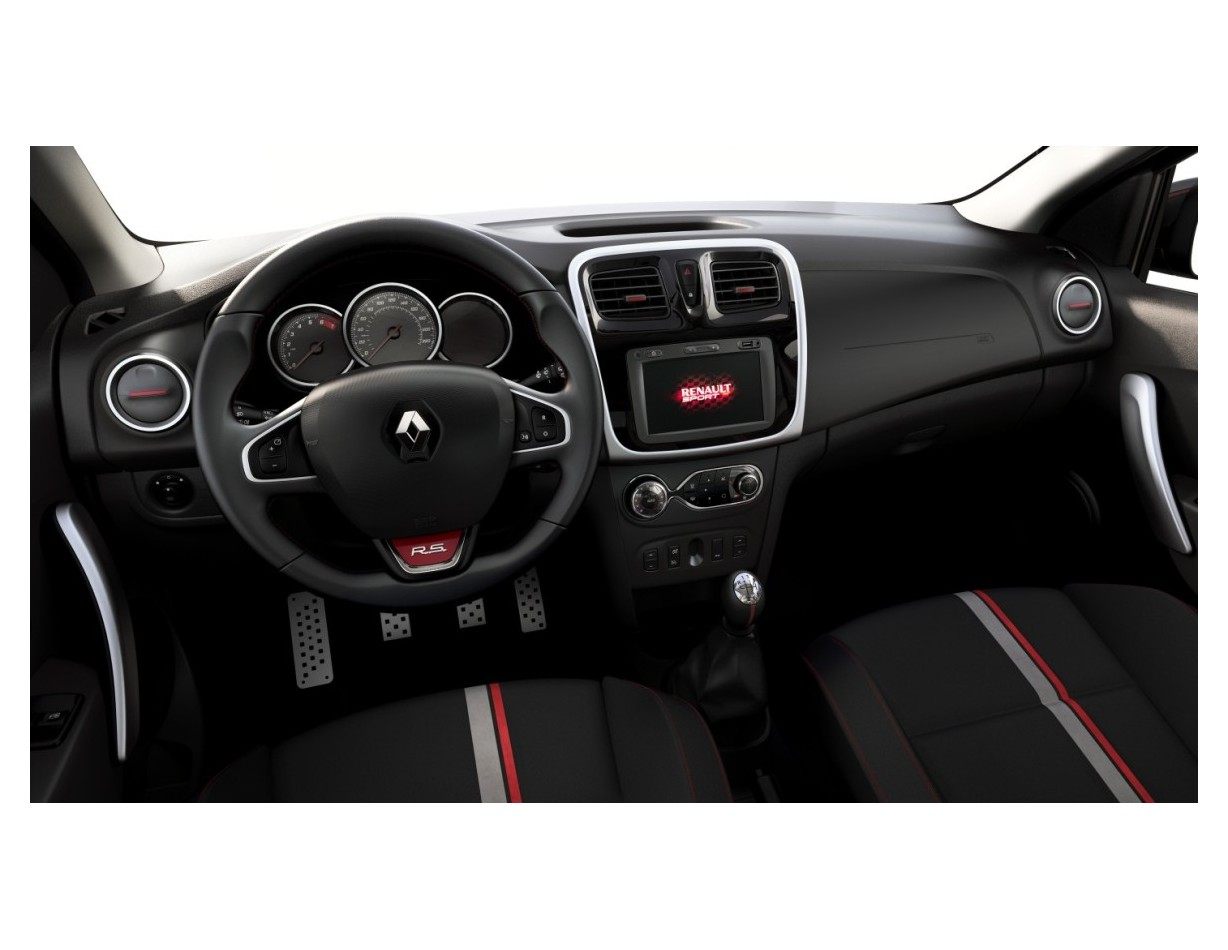 Dacia Sandero 01.2010 3D Inleg dashboard Interieurset aansluitend en pasgemaakt op he 22 -Teile