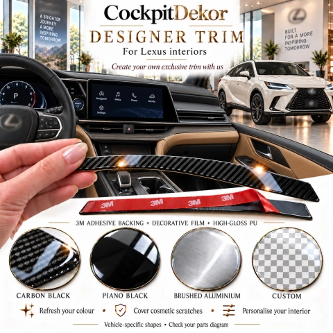 Lexus Rz 2023 – Designer Trim – Kit completo per interni