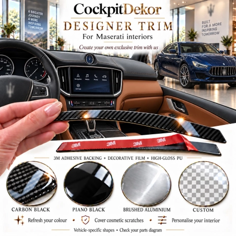 Maserati Granturismo 2023 2024 – Designer Trim – Kit intérieur complet 2