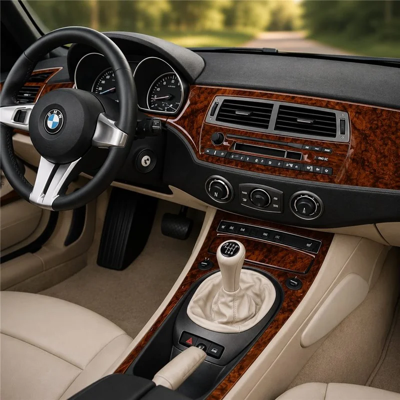 BMW Z4 E85 2003-2008 3D Armaturenbrett-Dekor-Set, 30 Teile