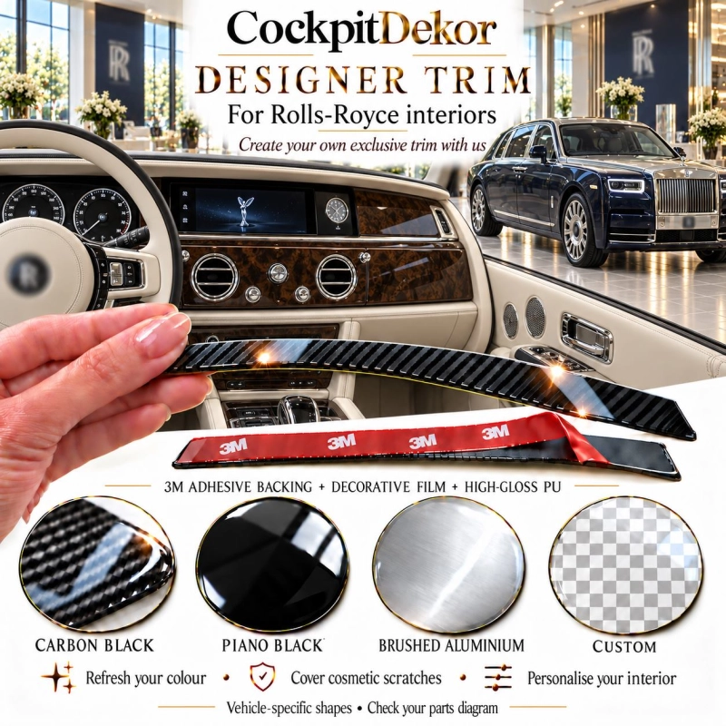 Rolls-Royce Wraith 2013 – Designer Trim – Complete interieurset