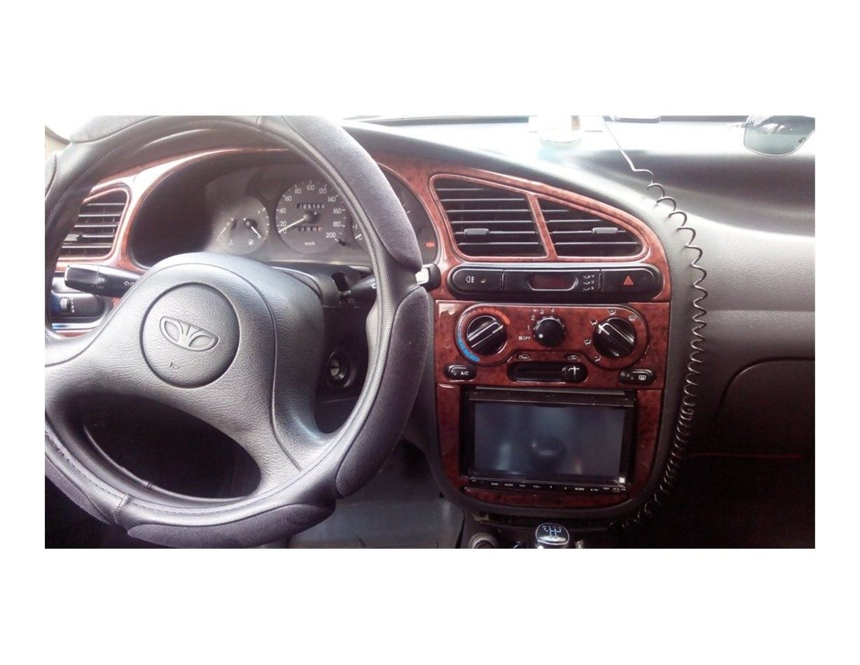Daewoo Lanos 05.1997 3D Decor de carlinga su interior del coche 11-Partes
