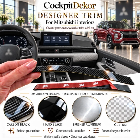 Mitsubishi Pajero Sport 2017 – Designer Trim – Kit completo per interni 2