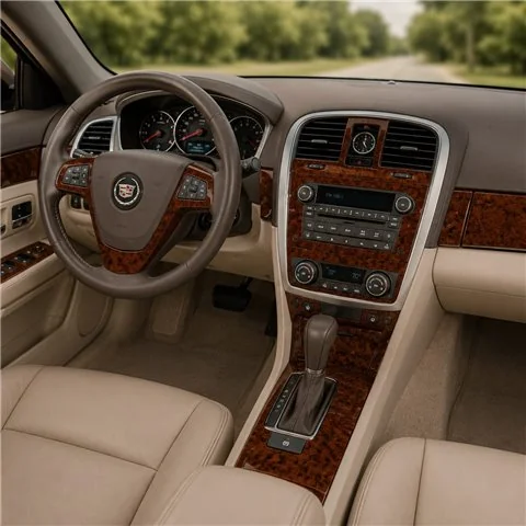 Cadillac SRX 2007-2009 Komplettset 3D Armaturenbrett-Dekor-Set