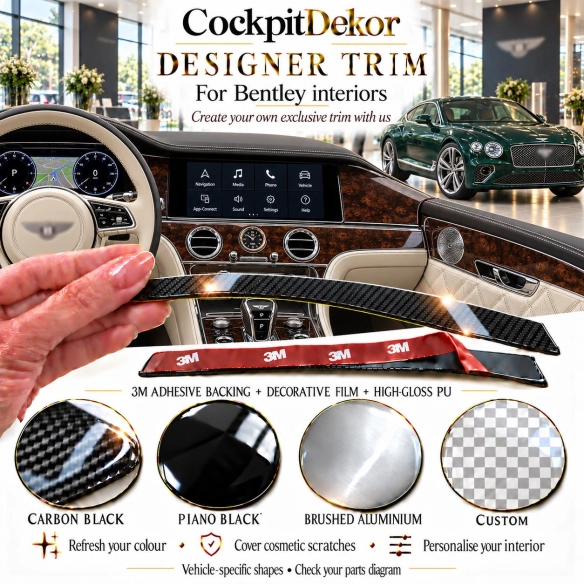 Bentley Flaying Spur V8 2019 – Designer Trim – Kit intérieur complet