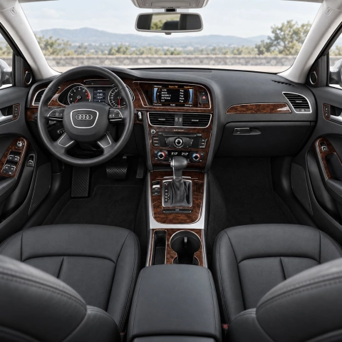 Audi A5 2008-2016 interieur dashboard decoratieset dashboard decor 40 delen