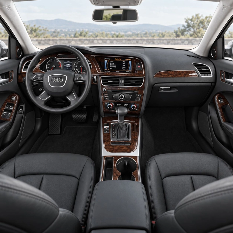 Audi A5 2008-2014 Hatchback 3D kit décoration intérieure tableau de bord 42 pièces