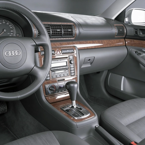 Audi A4 2000-2001 Full Set, Manual.G Interior Dashboard Trim Kit Dash Trim Dekor