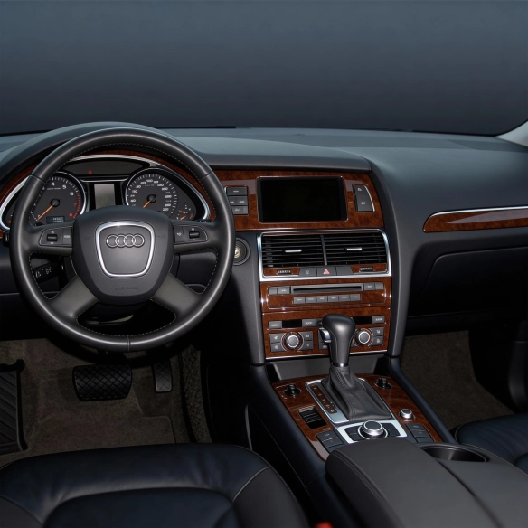 Audi Q7 2007-heden Full Set, Automatic Gear, Aluminum OEM interieur dashboard decoratieset dashboard decor