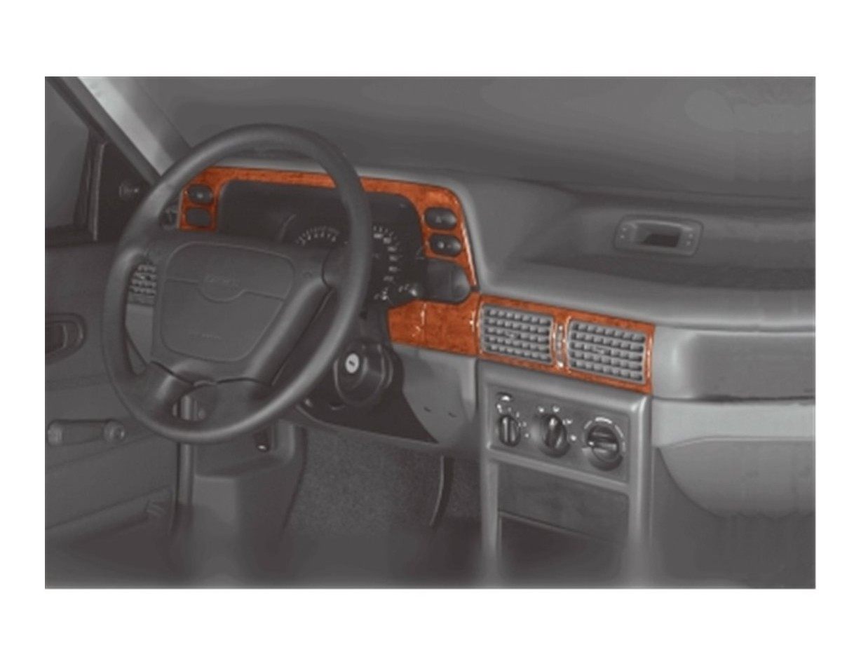 Daewoo Nexia 02.95-05.97 3M 3D Interior Dashboard Trim Kit Dash Trim Dekor 12-Parts