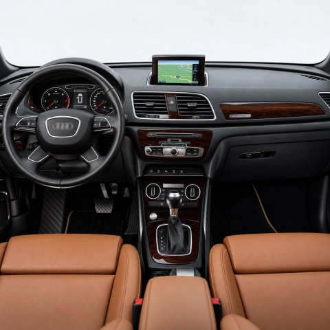 Audi Q3 ab 2015 kit 3D de molduras interiores para salpicadero 49 piezas