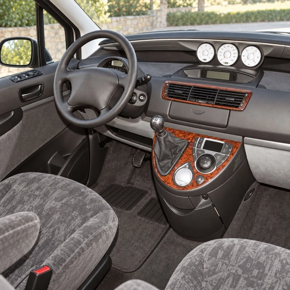 Citroen C8 2002-2014 3D Cockpit Dekor Interieurleisten Set 24-teilig