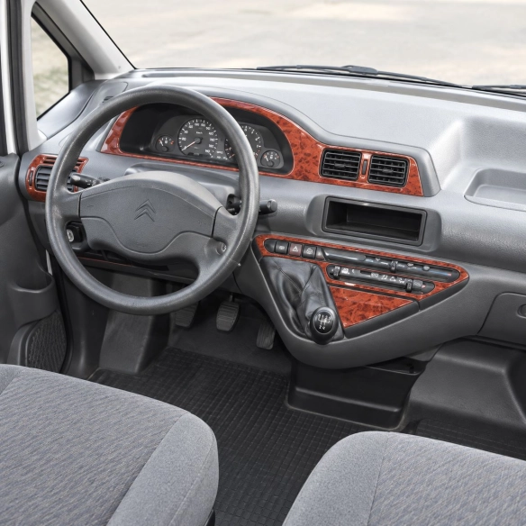 Citroen Jumpy 1996-2006 3D Cockpit Dekor Interieurleisten Set 9-teilig