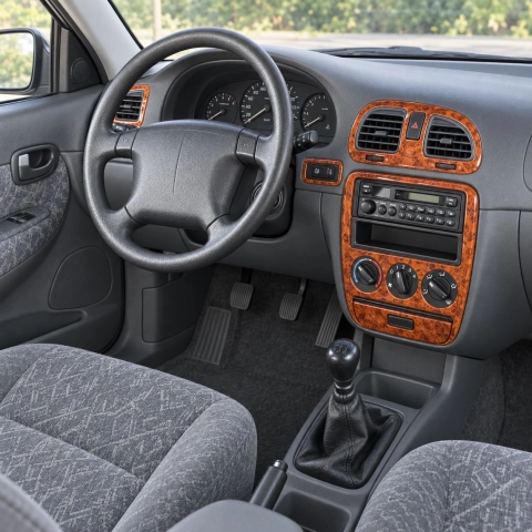 Daewoo Nubira I 1997-1999 3D Cockpit Dekor Interieurleisten Set 19-teilig