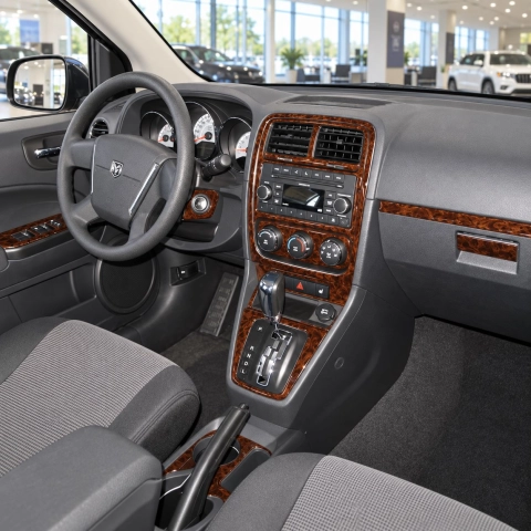 Dodge Caliber 2010-2012 kit de molduras interiores para salpicadero 18 piezas