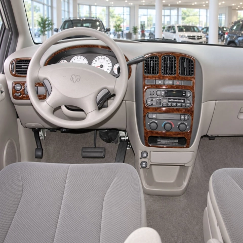 Dodge Caravan 2005-2007 kit décoration intérieure tableau de bord 18 pièces
