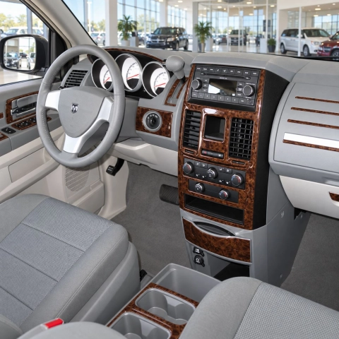 Dodge Caravan 2008+ set completo, controles clima automático kit salpicadero 3D 2