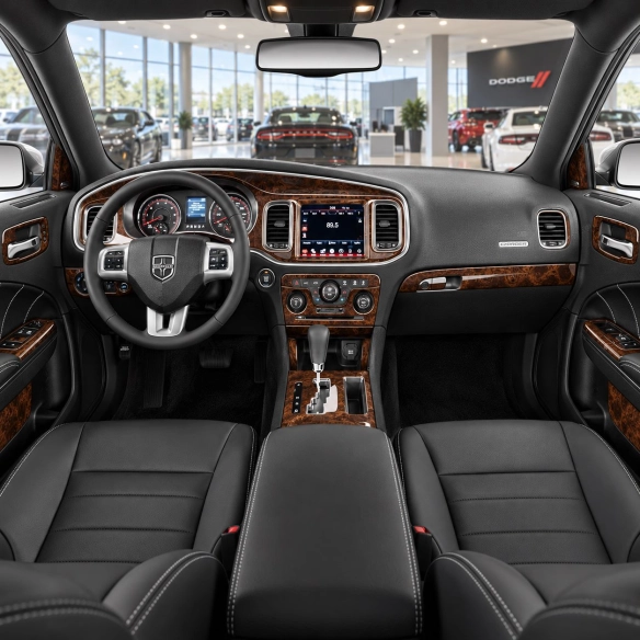 Dodge Charger LD 2011-2022 kit décoration intérieure tableau de bord 21 pièces