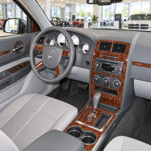 Dodge Charger LX 2006-2010 kit de molduras interiores para salpicadero 47 piezas