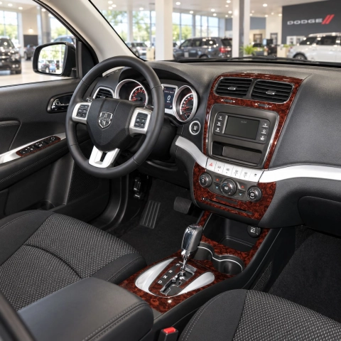 Dodge Journey 2011-2022 3D Cockpit Dekor Interieurleisten Set 19-teilig